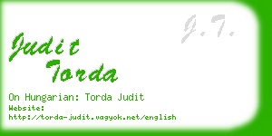 judit torda business card